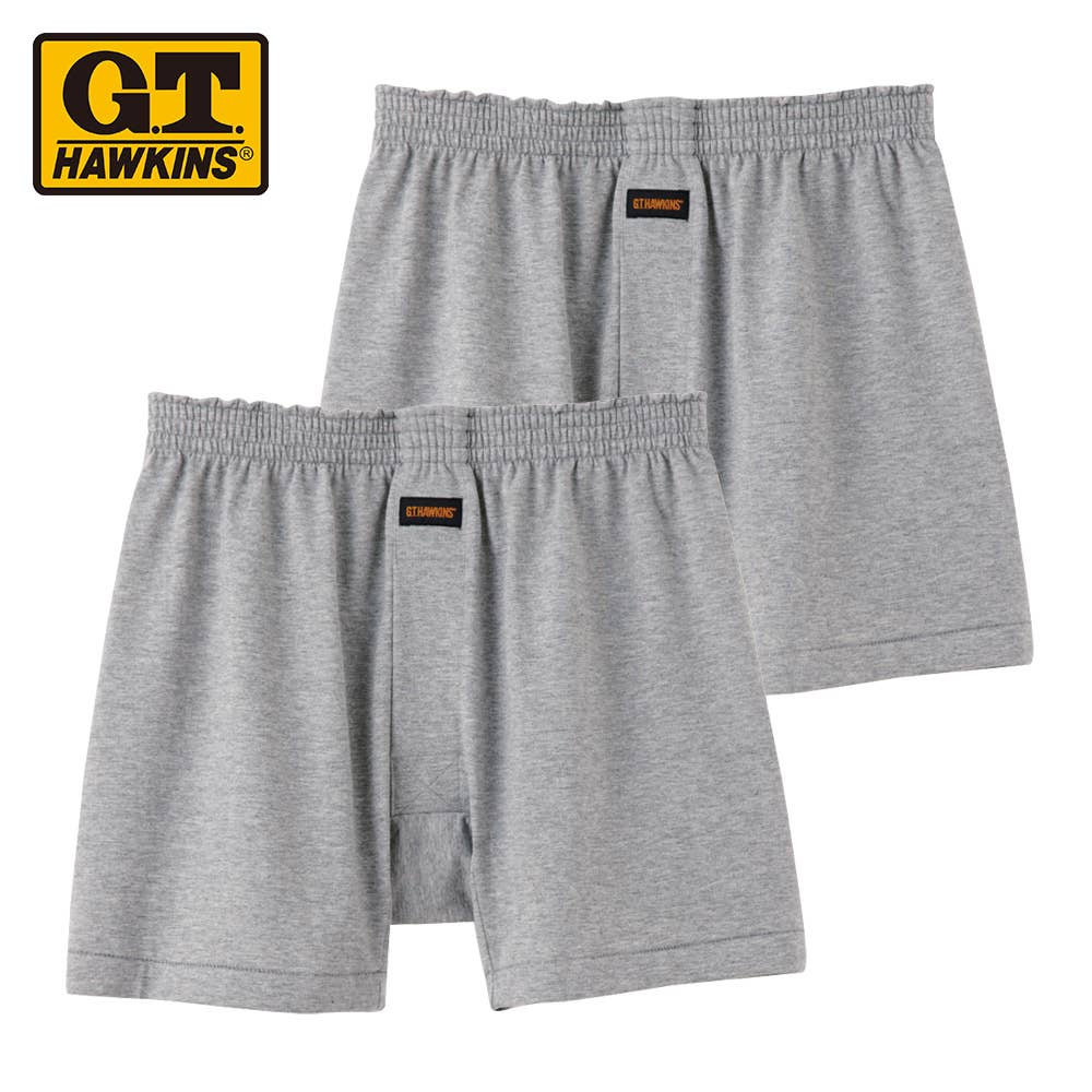 【綿100%】ニットトランクス（前あき）（２枚組）【SALE】